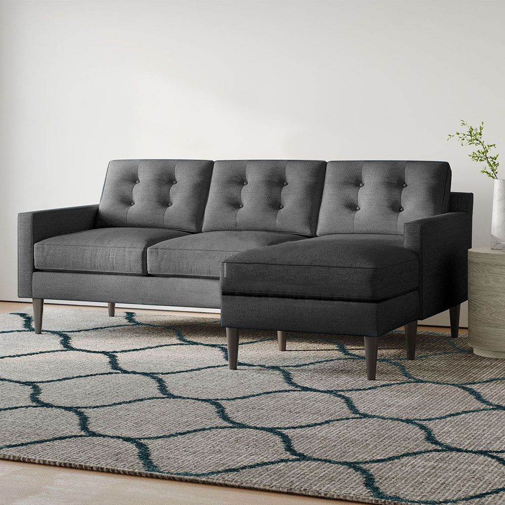 Boskone 3-Seater L-Shape Linen Sofa