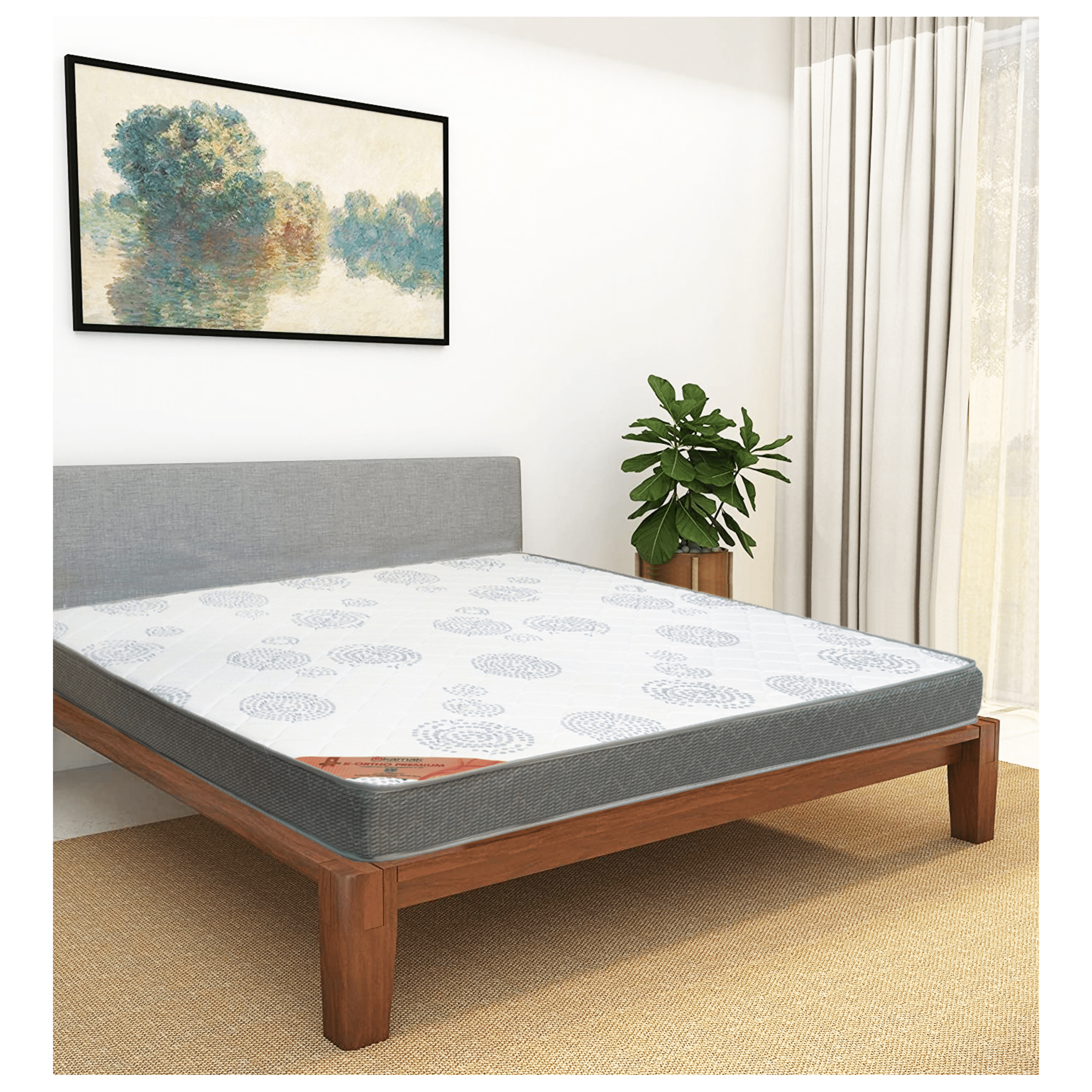 K-Ortho Premium Medical Mattress (Extra Firm Feel) – 100 x 200cm (UK – Wide Single Size), 12 Centimeters